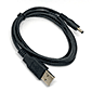 dP[u USB(A)vO|DC1.4×3.8vO 1.2m [RoHS]