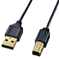 ɍUSBP[u bL/USB2.0/A|B^Cv/1.5m[RoHS]