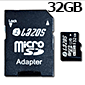 y̔IzLAZOS microSDHCJ[h 32GB UHS-I CLASS10 /L-32MS10-U1