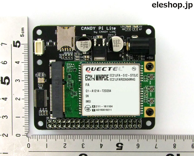 CANDY LINE Raspberry Pi通信ボード CANDY Pi Lite(LTEモデル) / CANDY Pi Lite LTE