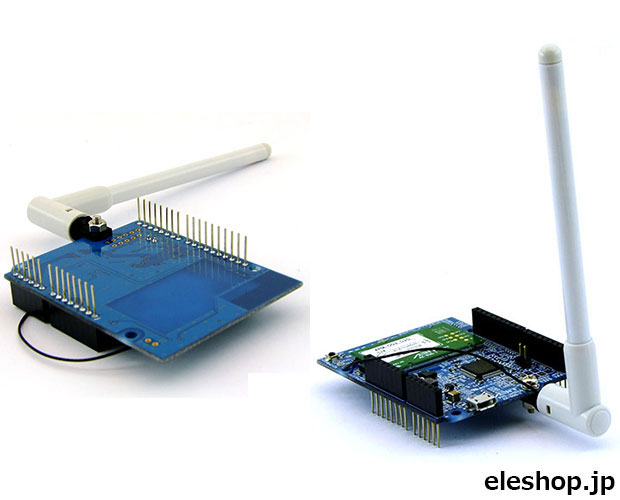 【販売終了】エイビット Arduino向け基板型データ通信端末 PHSシールド PSLD-01