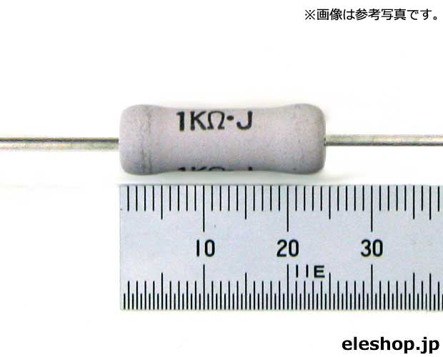 小形酸化金属皮膜固定抵抗器 5W 10Ω[RoHS] / MOS5C100J