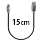 y̔IzAREA USB3.1 Type-CP[u Toughest WireV[Y USB(C)-USB(A) 15cm ]Ή SD-U31AMCM15-GY