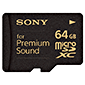 y̔IzmicroSDXC[J[hf for Premium Sound / 64GB SR-64HXA