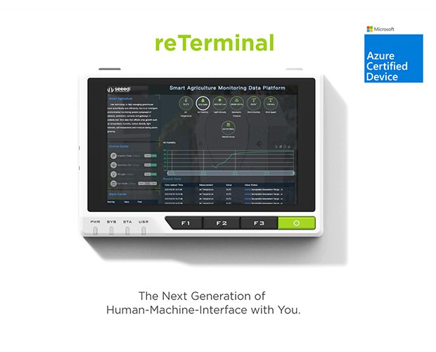 reTerminal - Embedded Linux with Raspberry Pi CM4 and 5-Inch Capacitive Multi-Touch Screen