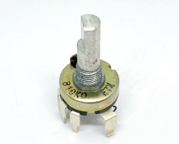 ツバメ無線 φ17mmスイッチ付 ボリウム B10KΩ (20個入) ■限定特価品■