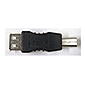 【在庫限り】USB変換アダプタ USB(A)メス-USB(B)オス [RoHS]