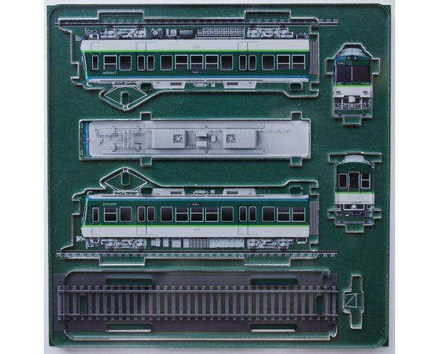 渡辺車輌工業 3Dアクデン 京阪電車600形615・616号車セット / 3030 渡辺車輌工業 3Dアクデン 京阪電車600形615・616号車セット / 3030
