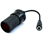 シガーソケット−φ2.1mmDCジャック変換ケーブル