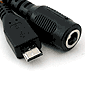 ACA_v^pDCvOϊP[u/2.1mmӁ|USB Micro-B