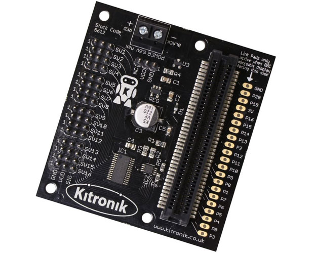 Kitronik 16 Servo Driver Board for the BBC micro:bit 16サーボドライバーボード