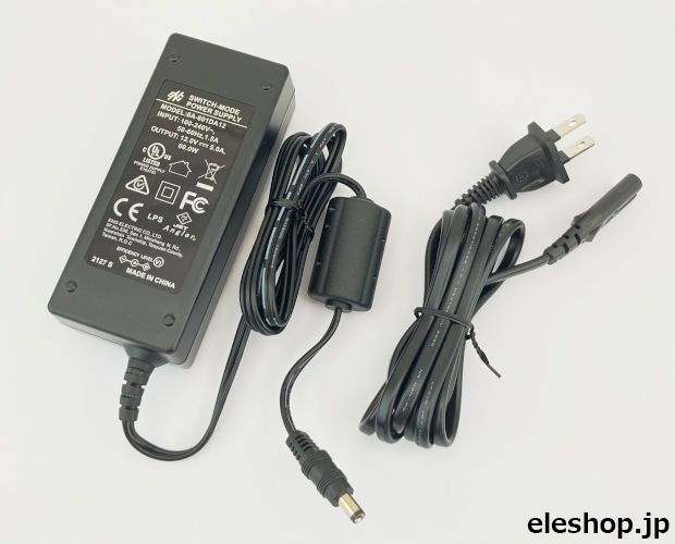 ENG 60W ACアダプタ DC12V 5A ACケーブル付 / 6A-601DA12 ENG 60W ACアダプタ DC12V 5A ACケーブル付 / 6A-601DA12