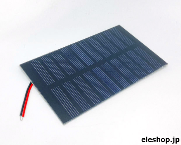 ソーラーパネル1W (5V 200mA 太陽電池) / 80808 ソーラーパネル1W (5V 200mA 太陽電池) / 80808