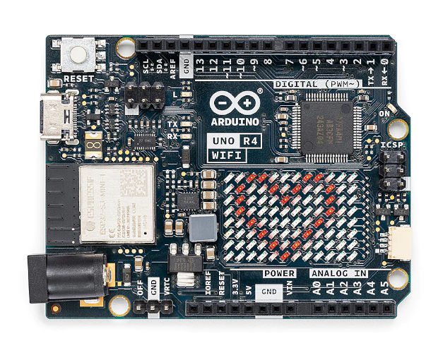 フィジカルコンピューティングモジュール Arduino Uno R4 WiFi