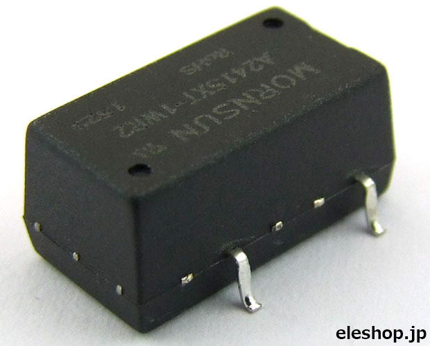 【販売終了】1W 絶縁型DC-DCコンバータ/SMDタイプ 24V→±15V(絶縁1.5kV) /A2415XT-1WR2