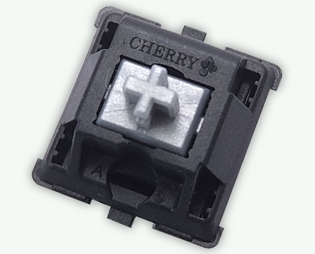 Cherry MX スピード メカニカルキースイッチ10個セット 銀軸 Cherry MX スピード メカニカルキースイッチ10個セット 銀軸