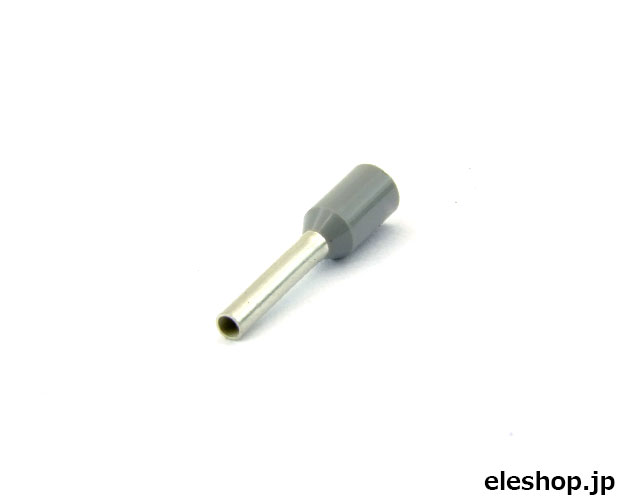 激安通販 フエニックスコンタクト 絶縁スリーブ付棒端子0.75SQ×8mm/灰 ピンズ・ピンバッジ・缶バッジ
