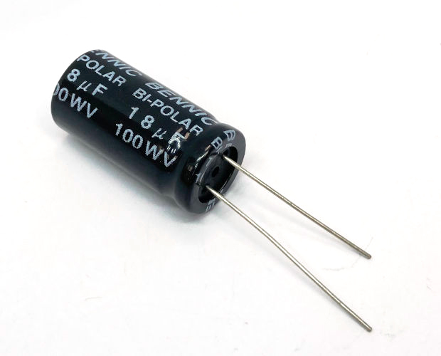 Bennic オーディオ向け無極性電解コンデンサ 100WV 18μF (20個入 Bennic オーディオ向け無極性電解コンデンサ 100WV 18μF (20個入