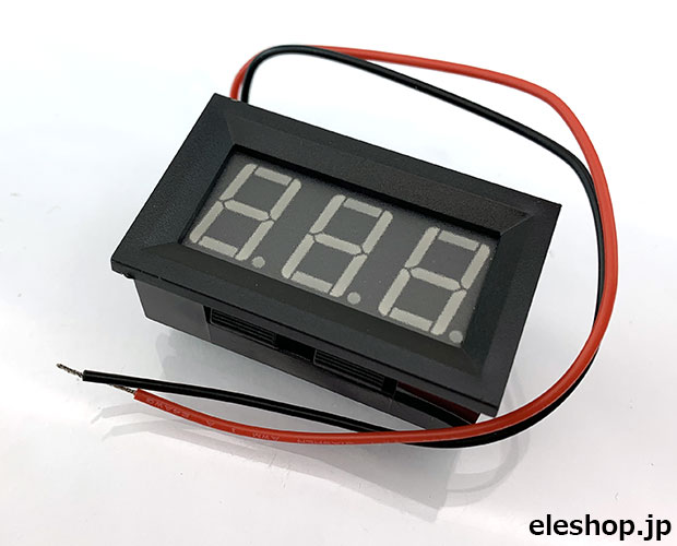 7セグLED電圧計モジュール 青 / BDEN-BL-N 7セグLED電圧計モジュール 青 / BDEN-BL-N