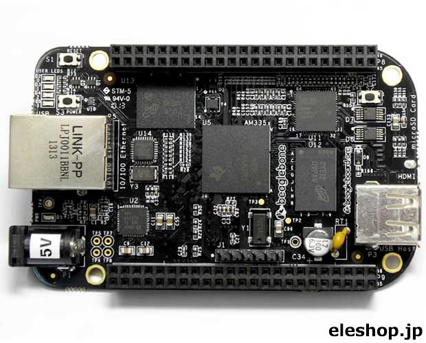 Linuxシングルボードコンピュータ BeagleBone Black(Rev.C) / BB