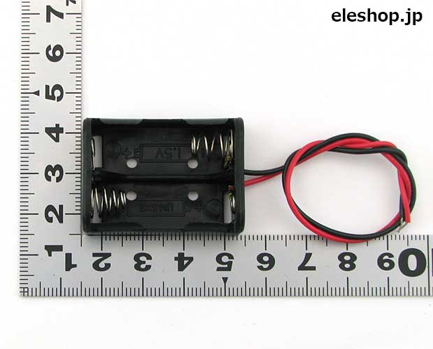 乾電池 単4電池ケース ボックス スイッチ付 4本用 特典有D 大人気新品