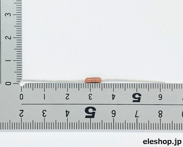 オーディオ用金属皮膜抵抗 1/2W 1％ 6.8kΩ テーピング品
