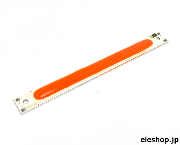COB LEDモジュール 80×8mm 3.7V 赤色 / COBLED-808-3.7V-RD