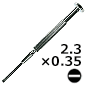 y̔Iz}CiXhCo[ 2.3×0.35[RoHS] /DK-34