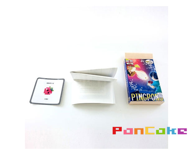 【在庫限り】ダンブンとゲーム作り PINGPONGゲーム【PanCake版】