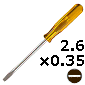 X^_[hhCo[/}CiX 2.6×0.35[RoHS]