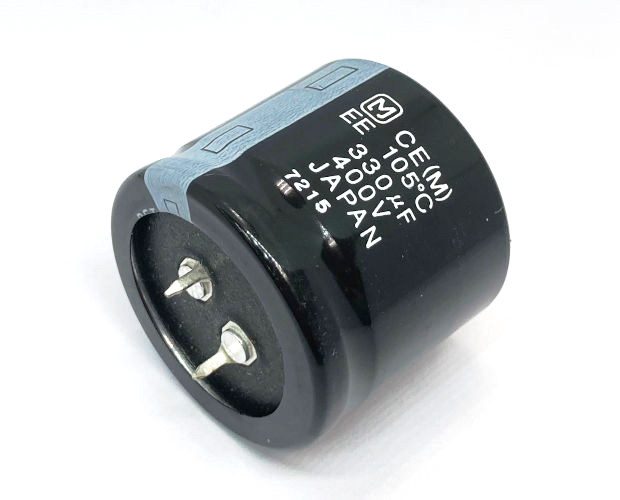 ブロック電解コンデンサ 400V 330μF 105℃ (4個入) □限定特価品
