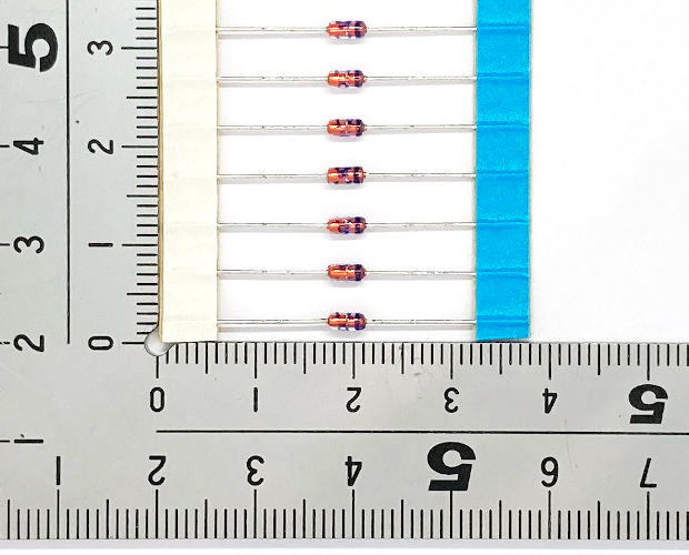 ツェナーダイオード 500mW 6V A1ランク(5.2~5.5V) (100個入 ツェナーダイオード 500mW 6V A1ランク(5.2~5.5V) (100個入