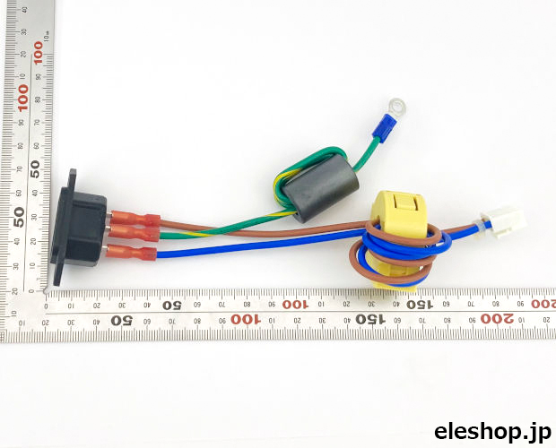 コア付きACインレット 限定特価品 / INLET-AC3P-CR