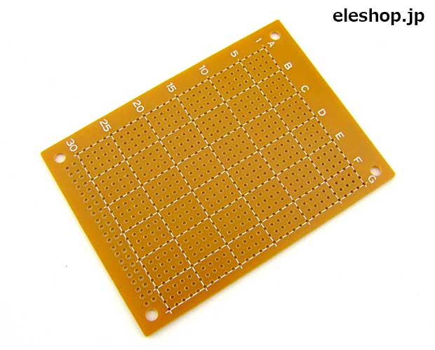 IC用ユニバーサル基板 片面・紙フェノール / IC-301-62 IC用ユニバーサル基板 片面・紙フェノール / IC-301-62
