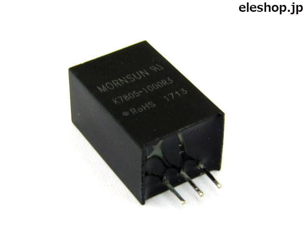 三端子タイプ 非絶縁型DC-DCコンバータ 5V 1000mA/正・負出力 三端子タイプ 非絶縁型DC-DCコンバータ 5V 1000mA/正・負出力