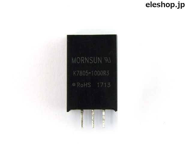 三端子タイプ 非絶縁型DC-DCコンバータ 5V 1000mA/正・負出力 三端子タイプ 非絶縁型DC-DCコンバータ 5V 1000mA/正・負出力