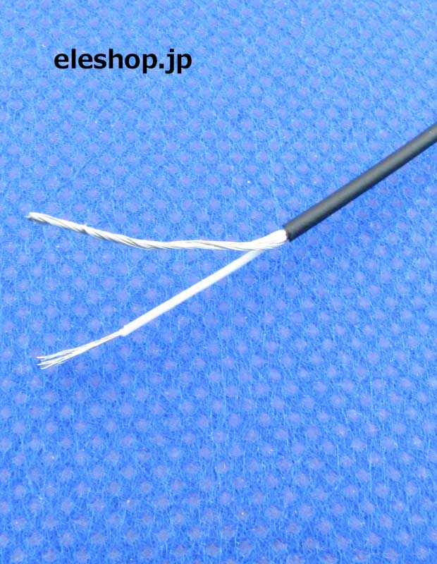 細径シールドケーブル0.07SQ 1m / KPPV-SW 13/0.08x1C 細径シールドケーブル0.07SQ 1m / KPPV-SW 13/0.08x1C