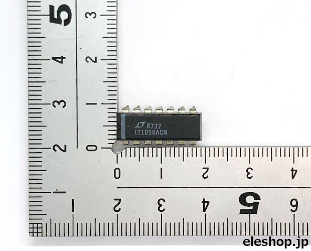 4回路 JFET入力 高精度 高速オペアンプ / LT1058ACN 4回路 JFET入力 高精度 高速オペアンプ / LT1058ACN