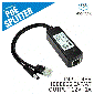 PoEスプリッタ IEEE802.3-AF/AT (12V1A)