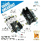 M5StampS3 Grove Breakout (1.27 mmピッチピンソケット実装済)