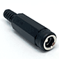 大電流対応 φ2.1mm DCジャック中継型 12V 6A