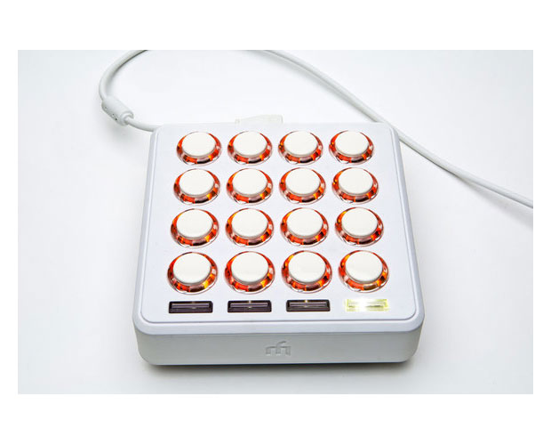 【箱付き・完品】Midi Fighter 3D White コントローラー