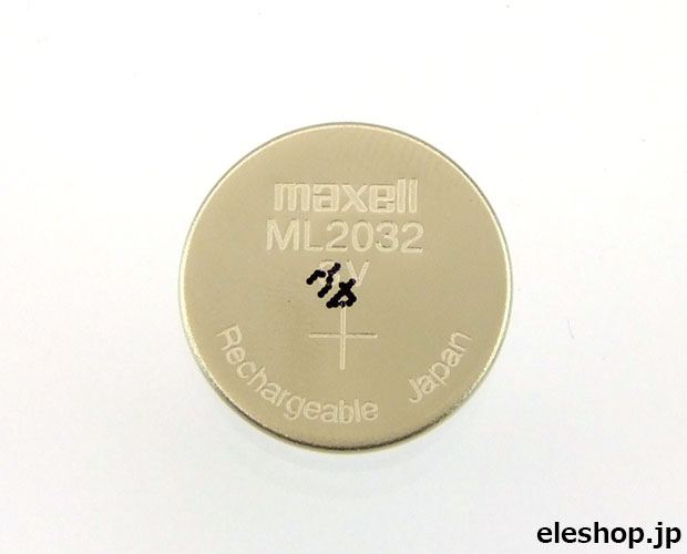 195円 【再入荷】 maxell マクセル ML2032 ML系コイン形リチウム二次電池 1個 並行輸入 バルク品