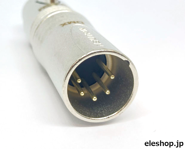 DMX変換アダプタ XLR 3P(メス)-XLR 5P(オス) / NA3F5M DMX変換アダプタ XLR 3P(メス)-XLR 5P(オス) / NA3F5M