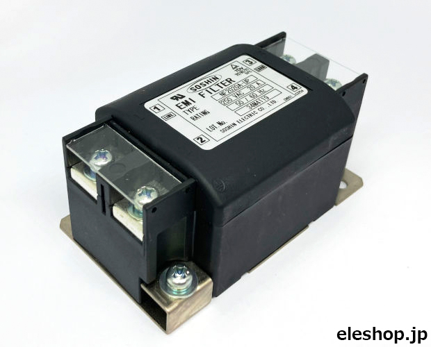 双信電機 電源ライン用 EMIフィルタ 250V 20A □限定特価品 双信電機 電源ライン用 EMIフィルタ 250V 20A □限定特価品