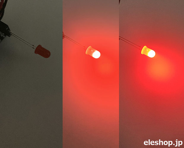 10mm 0.3W 超高輝度LED 赤 / OS5RKDA131U 10mm 0.3W 超高輝度LED 赤 / OS5RKDA131U