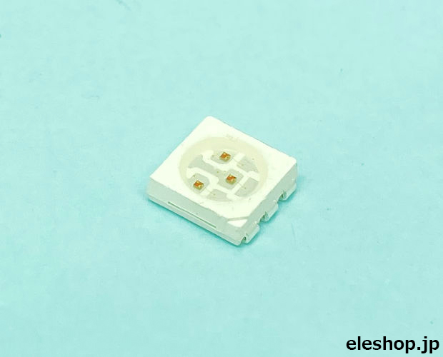 5050サイズ チップLED 黄色 (100個入) □限定特価品 5050サイズ チップLED 黄色 (100個入) □限定特価品