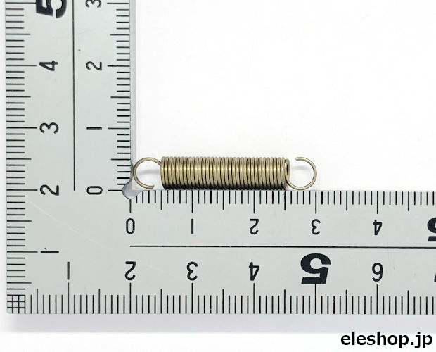 自由長30mm 線径0.5mm 引きばね (10個入) □限定特価品□ / PLSP 自由長30mm 線径0.5mm 引きばね (10個入) □限定特価品□ / PLSP