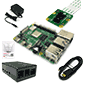 Raspberry Pi 4B (8GB) スターターセット/カメラ＆メタルケースセット