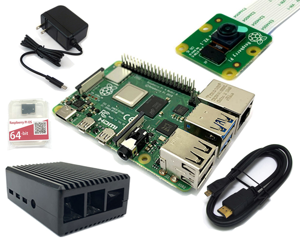 (2個) Raspberry Pi 4 8GB + 付属品